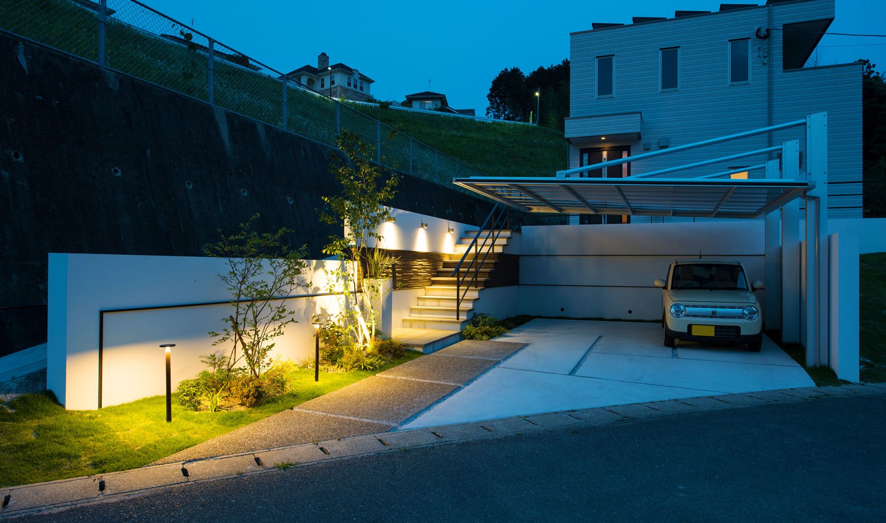 夜景。