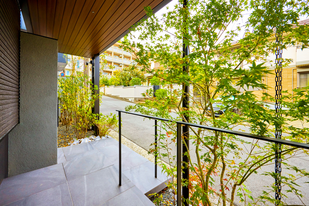 ホテルや旅館のような落ち着いた雰囲気を演出。