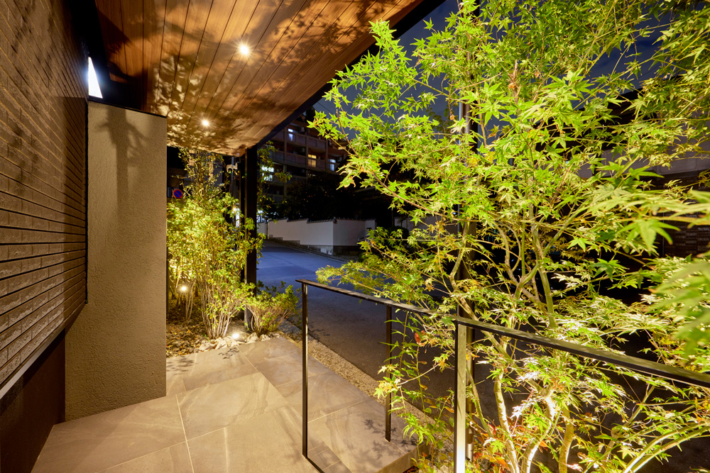 お迎えからお見送りまで、心地よさを添える空間。